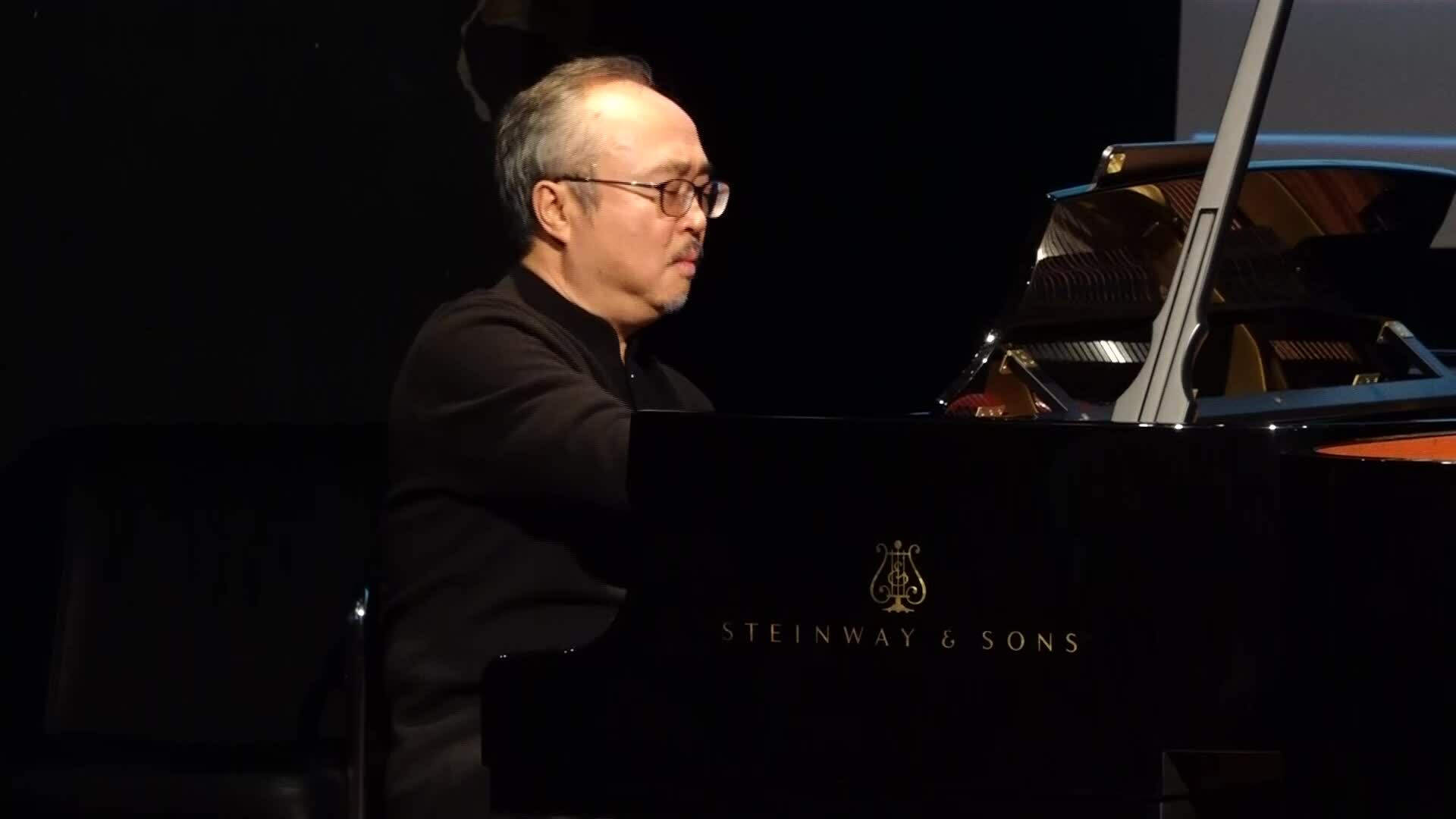 Đặng Thái Sơn biểu diễn piano