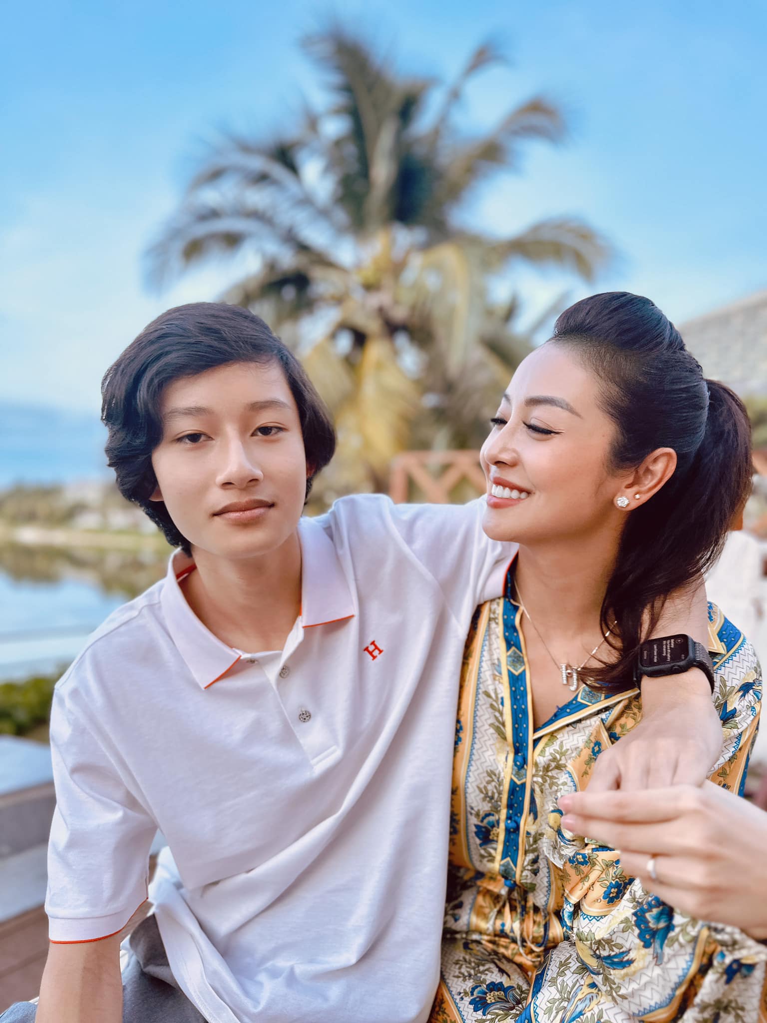 Bảo Nam trượt tuyết