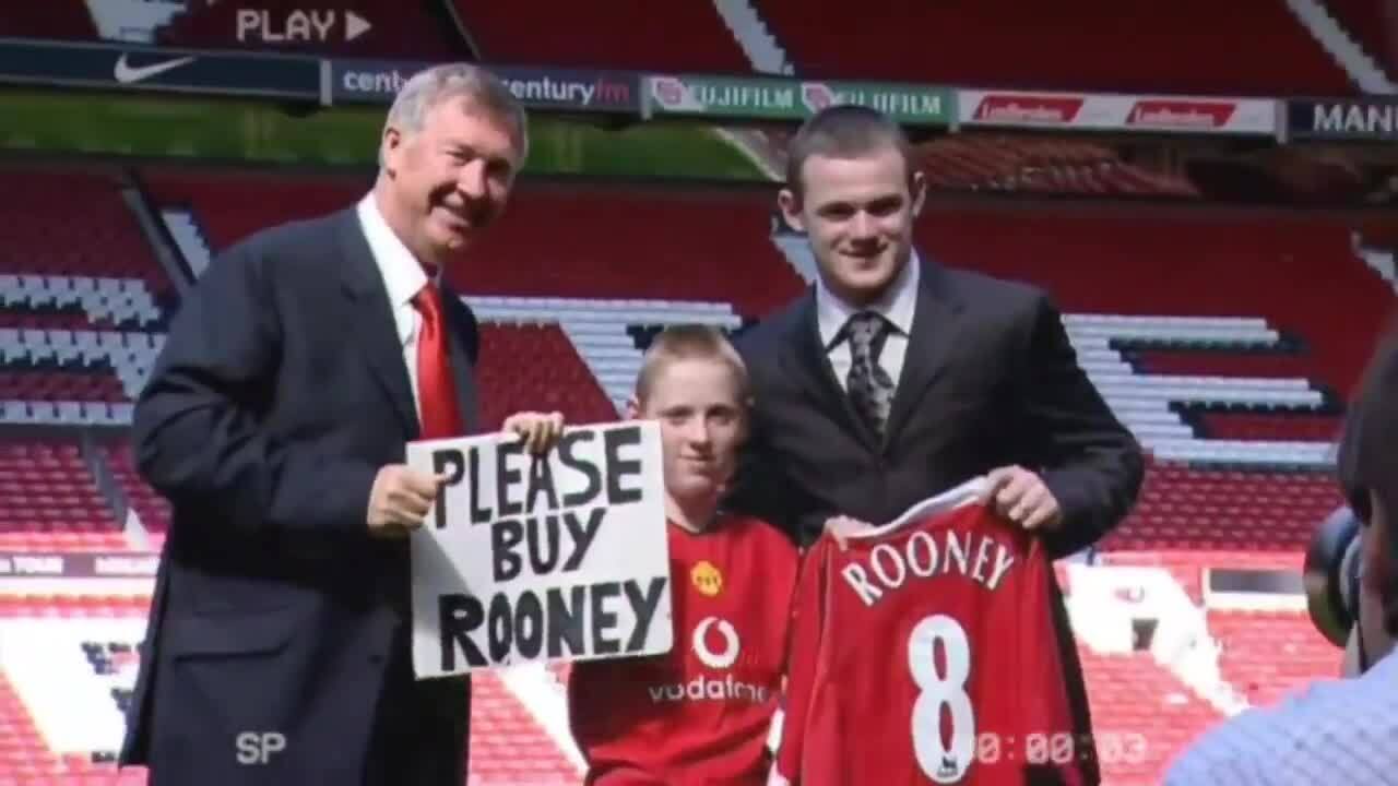 Những khoảnh khắc đẹp nhất của Rooney ở Man Utd