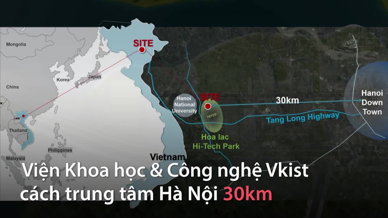 Tổng thống Hàn Quốc động thổ dự án Vkist rộng 80.000m2