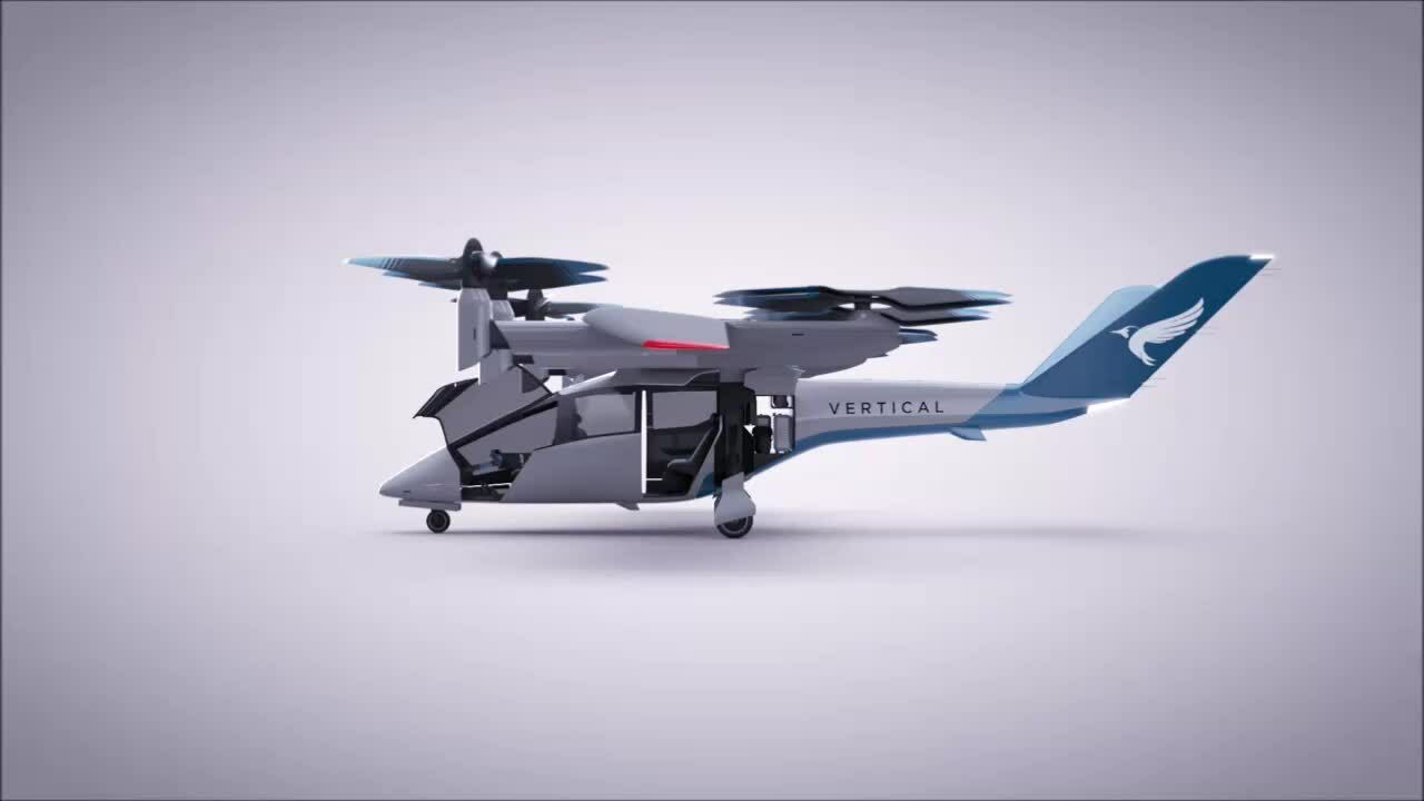 Công ty Anh hé lộ mẫu taxi bay 8 cánh quạt
