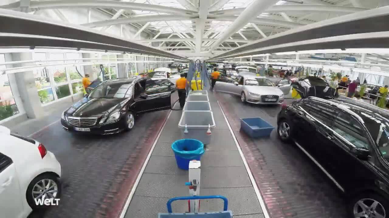 Trạm rửa xe lớn nhất thế giới