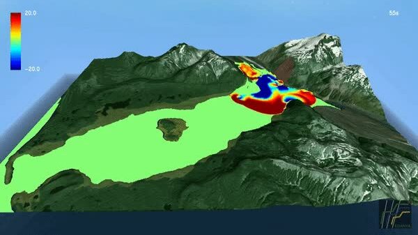 Siêu sóng thần 524 m cao nhất từng ghi nhận trên Trái Đất